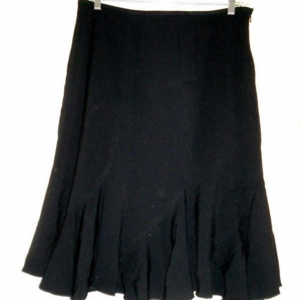 Panel/Insert Bottom Flared Skirt - image 1